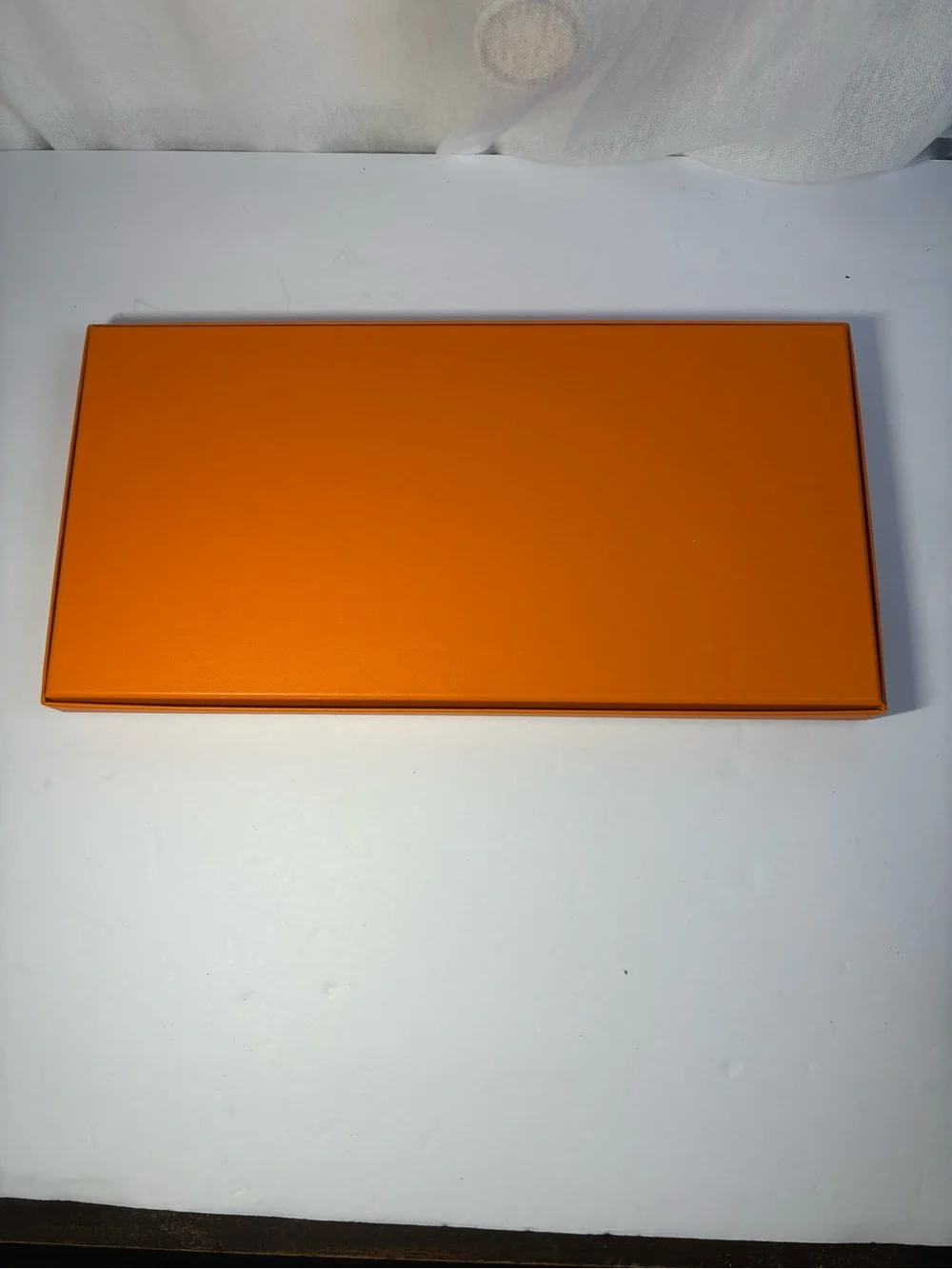 Empty Hermes gift box. 14 x 7.5